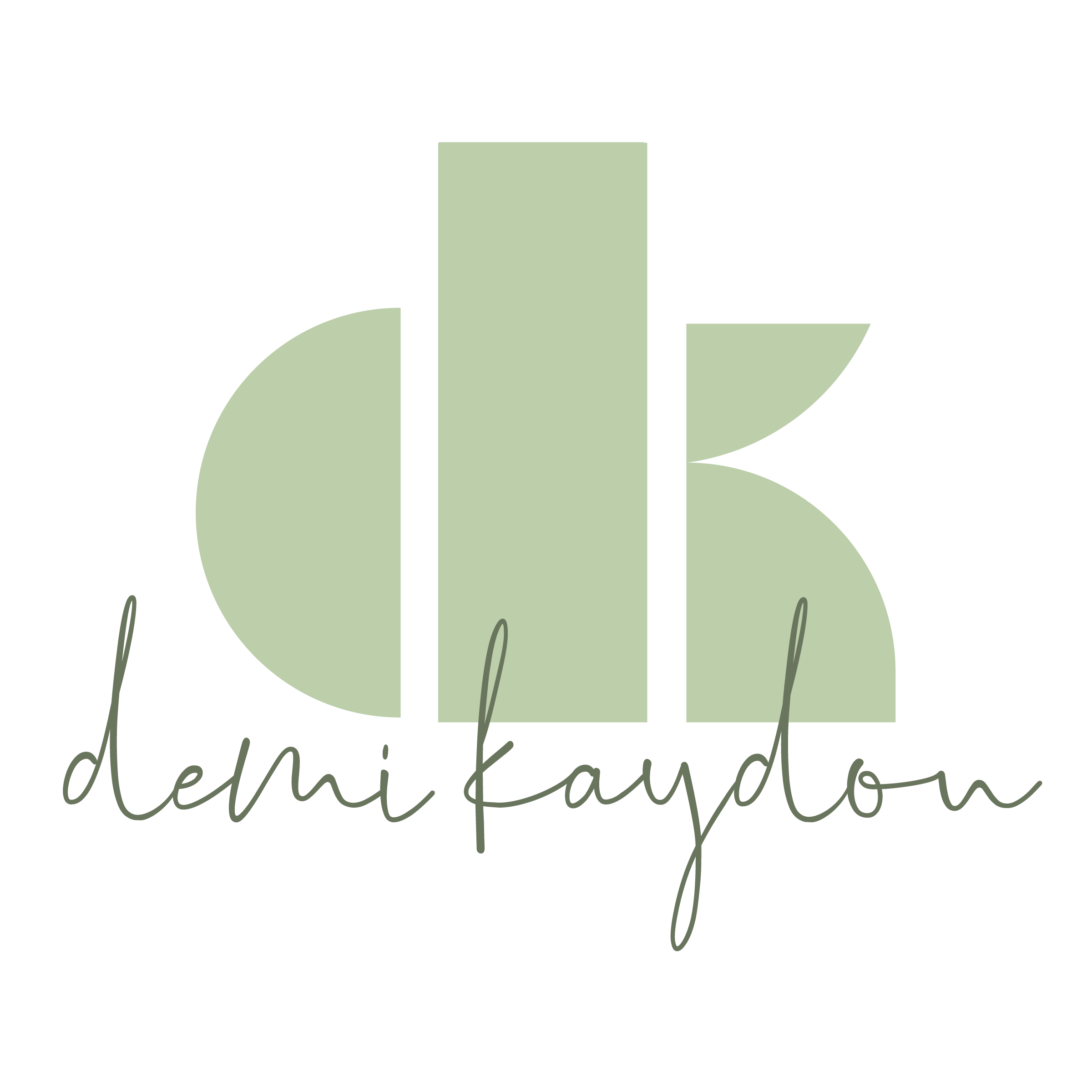 demi kaydon graphic designer logo