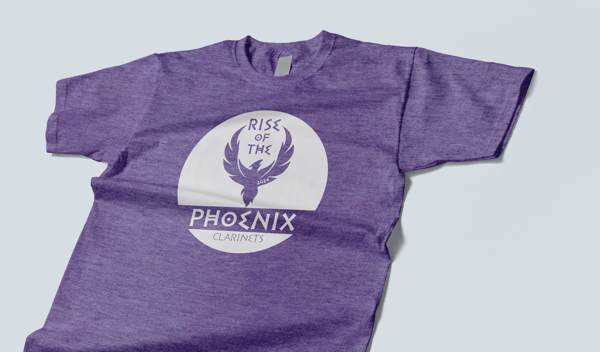 Clarinet Section 2024: Rising Phoenix Shirt