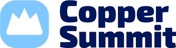 Copper Summit wordmark with mountain logo