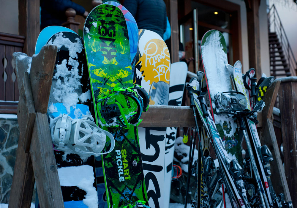 Ski and snowboard equipment