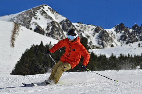 Person Skiing