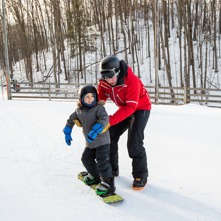 Kid Ski Lesson